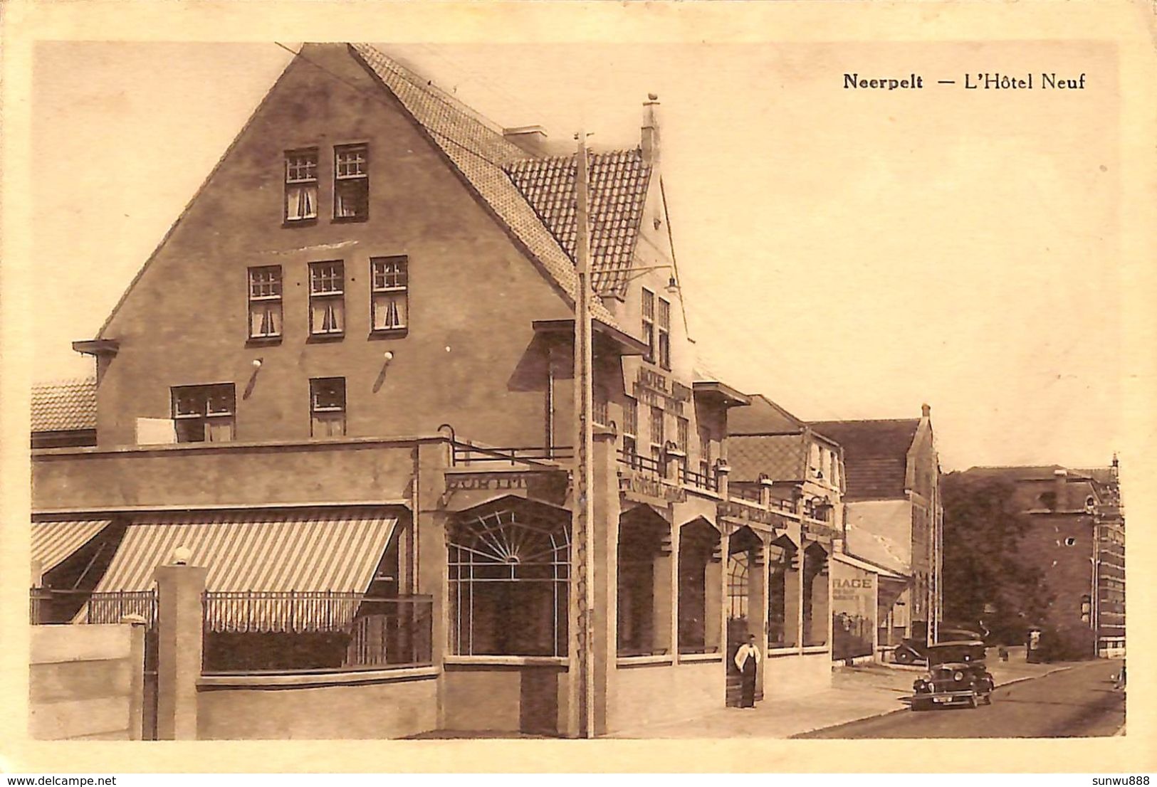 Neerpelt - L'Hôtel Neuf (oldtimer, Animation) - Neerpelt