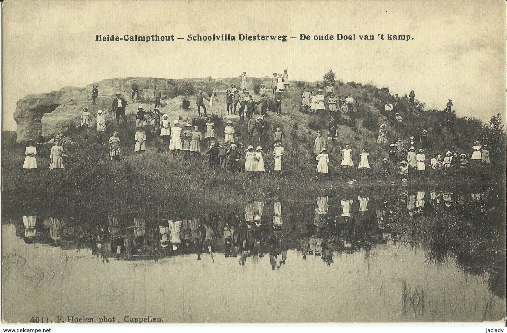 Heide - Calmpthout -- Schoolvilla Diesterweg  -  De Oude Doel Van 't Kamp. (2 Scans). - Kalmthout