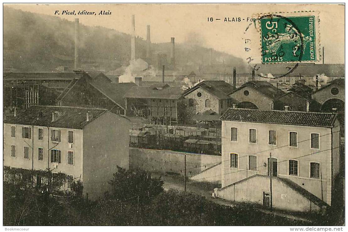 30 ALAIS  FORGES ETGARE DE  TAMARIS - Alès