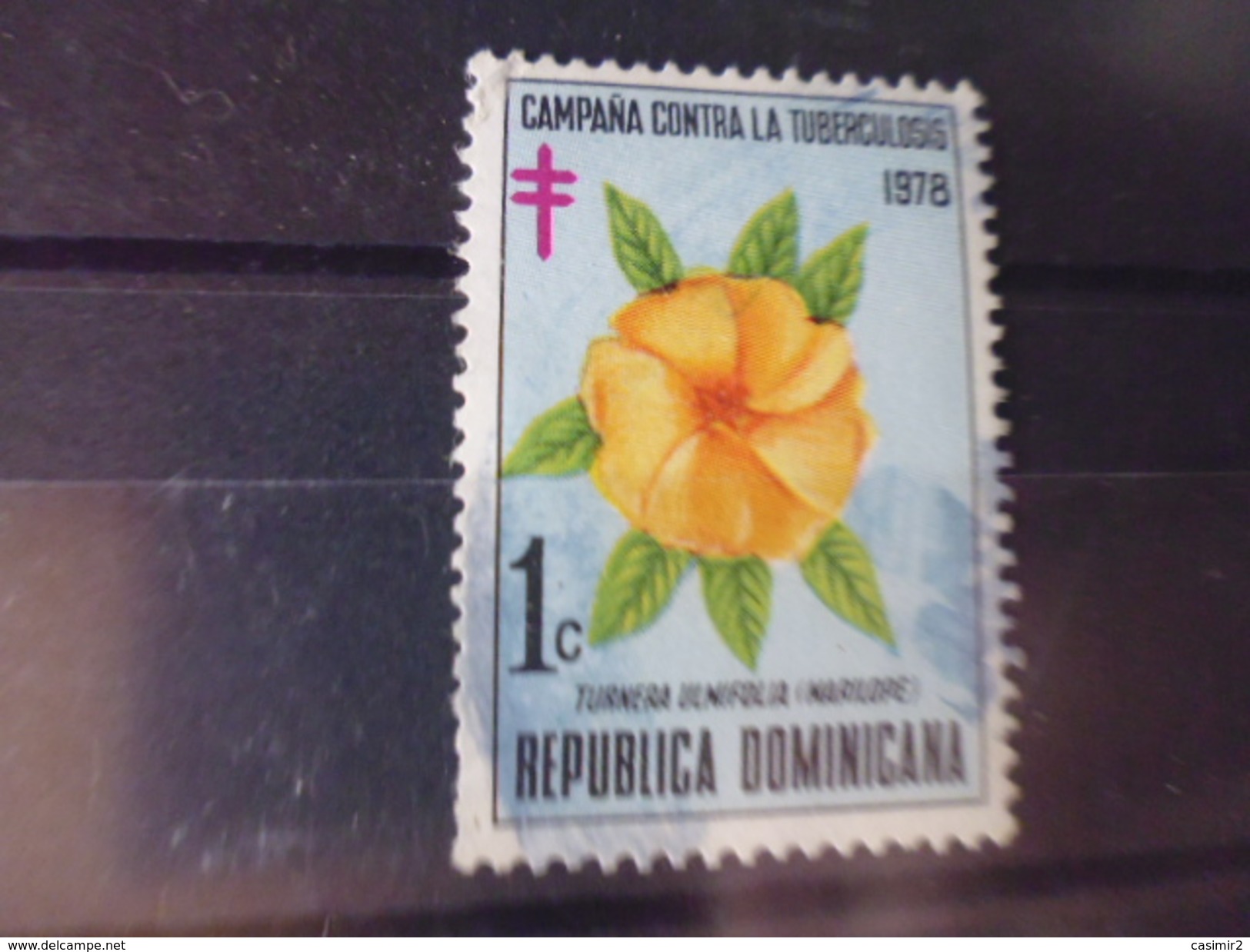 REPUBLIQUE DOMINICAINE YVERT N° Bienfaisance  55 - Repubblica Domenicana