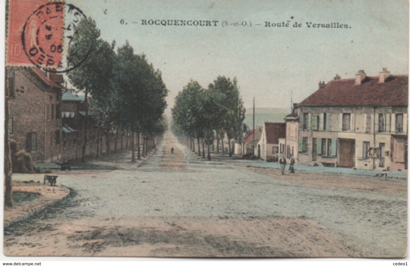 ROCQUENCOURT  ROUTE DE VERSAILLES - Rocquencourt