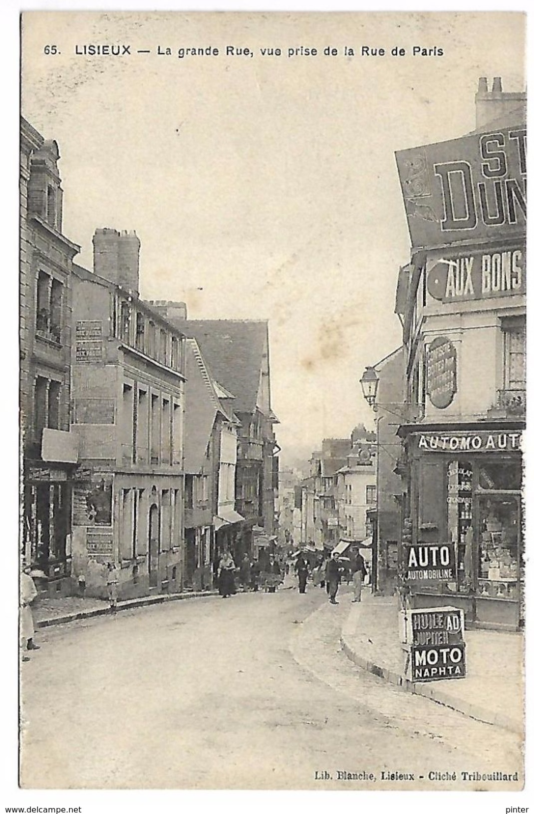 LISIEUX - La Grande Rue, Vue Prise De La Rue De Paris - Lisieux
