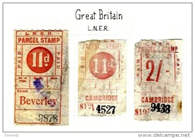 GREAT BRITAIN, Railway Parcels, Used, Ave/F - Local Issues