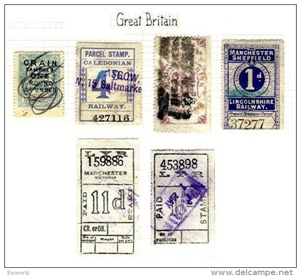 GREAT BRITAIN, Railway Parcels, Used, F/VF - Ortsausgaben