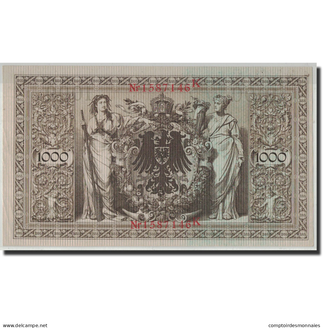 Billet, Allemagne, 1000 Mark, 1910, 1910-04-21, KM:44b, SUP+ - 1000 Mark