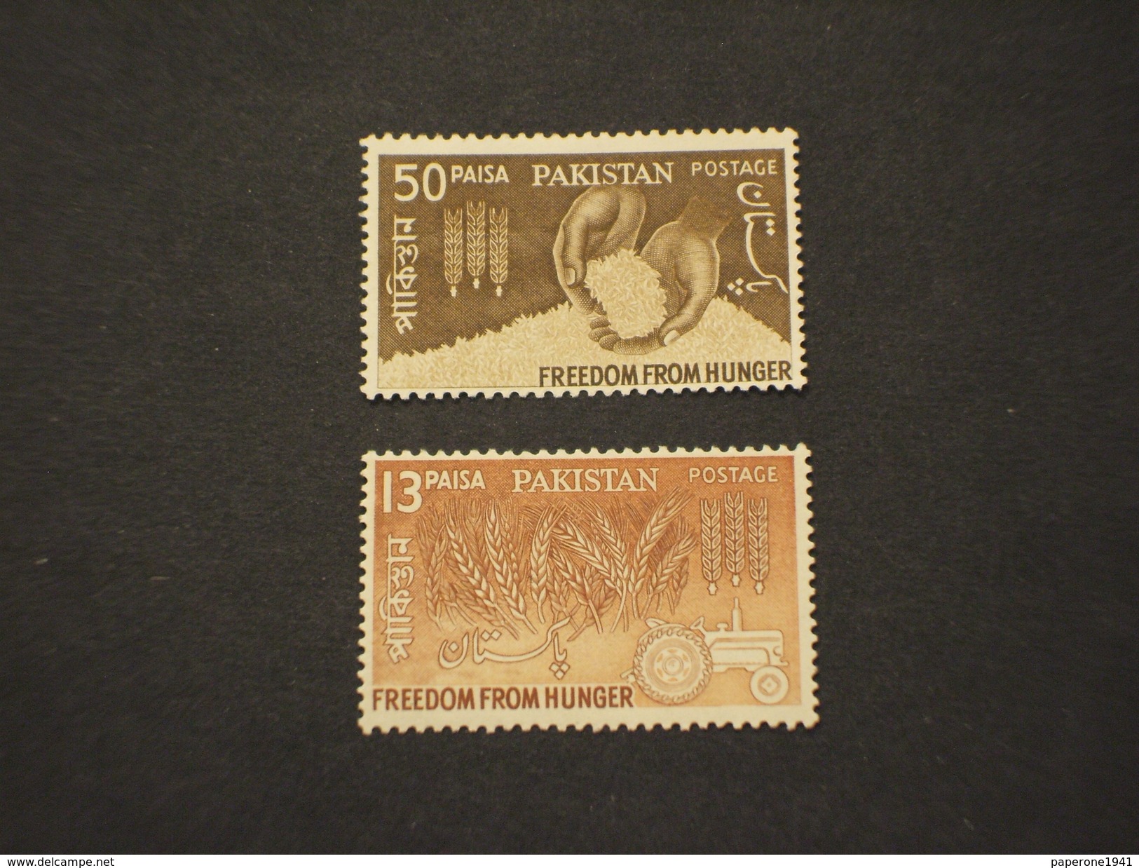 PAKISTAN - 1963 FAME/MAIS  2 VALORI - NUOVI(++) - Pakistan