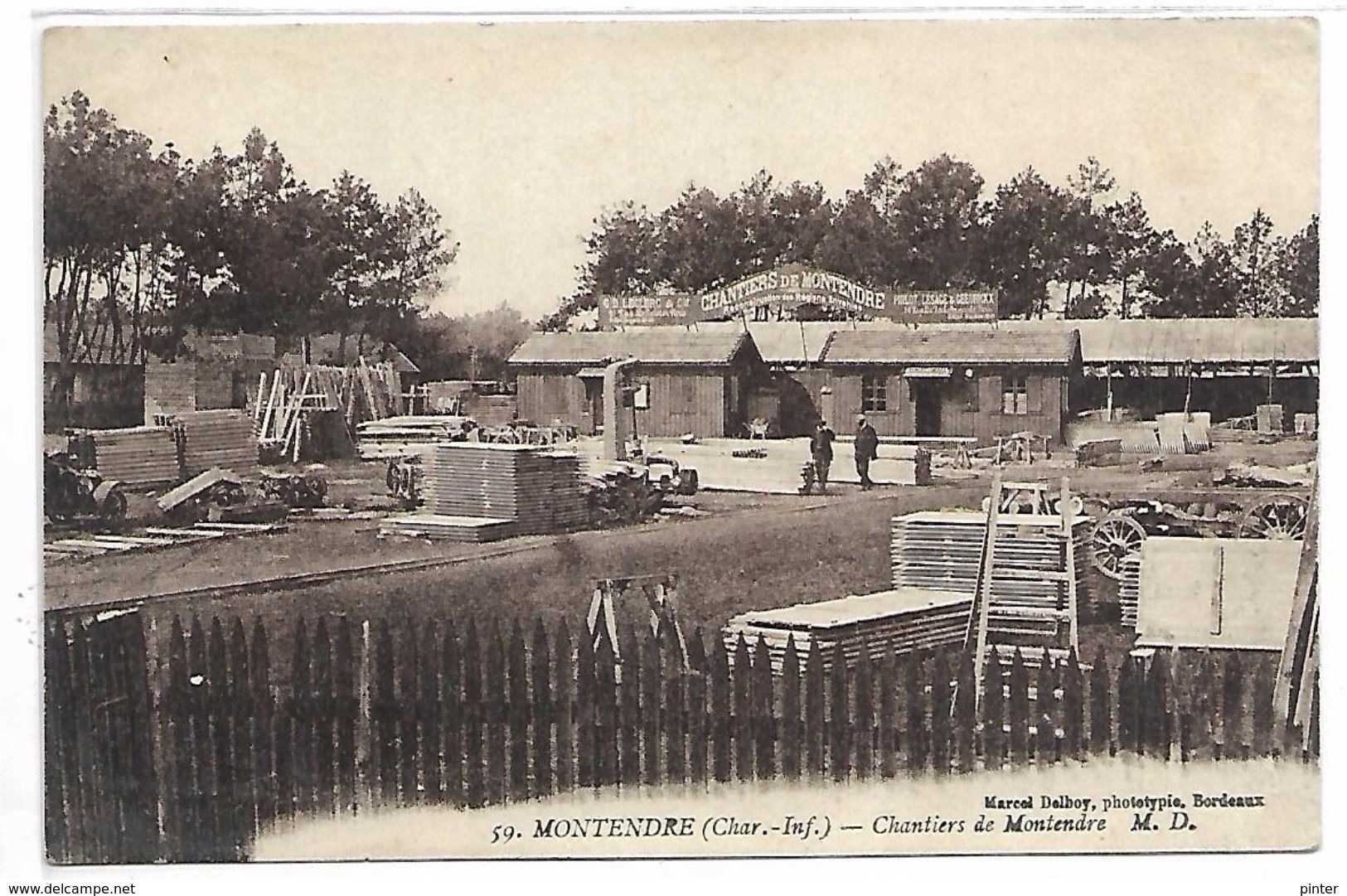 MONTENDRE - Chantiers De Montendre - Montendre