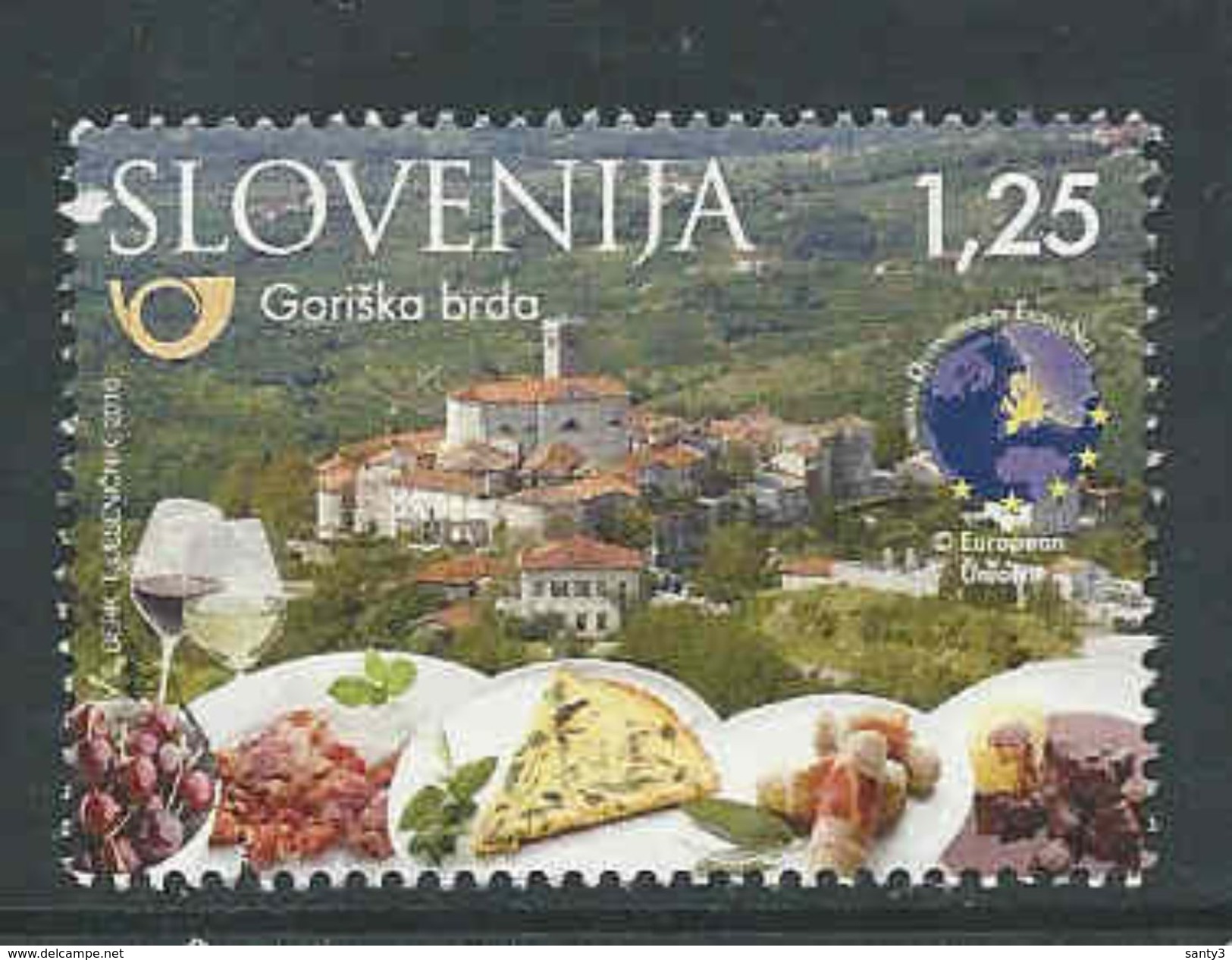 Slovenie, Yv 1003 Jaar 2016, Gestempeld, Zie Scan - Slovénie