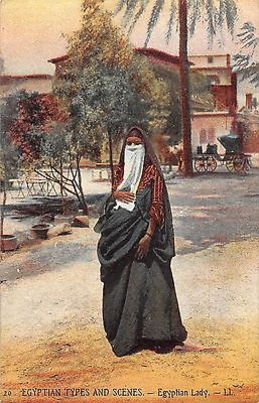 Egypt Egyptian Types And Scenes - Egyptian Lady - Unclassified