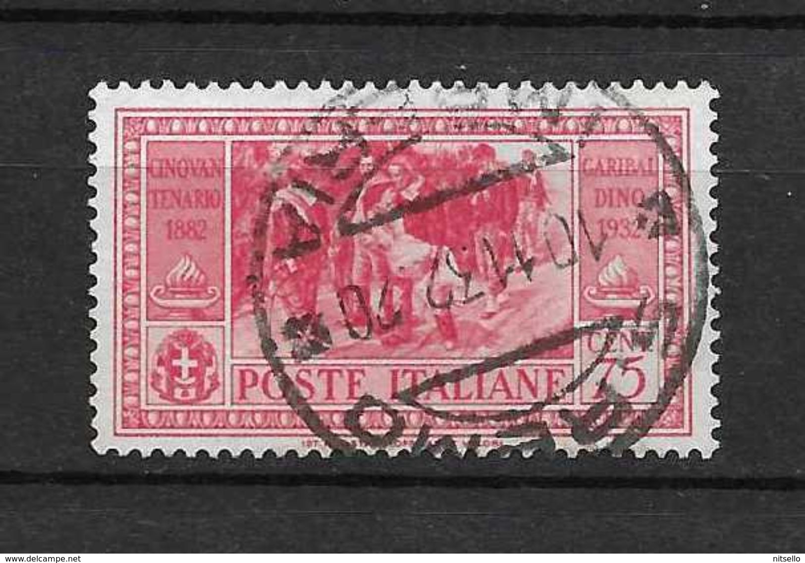 LOTE 1446  ///   (C025) ITALIA  1932  Michel 396 - Scott 285           ¡¡¡¡¡¡ LIQUIDATION !!!!!! - Usados