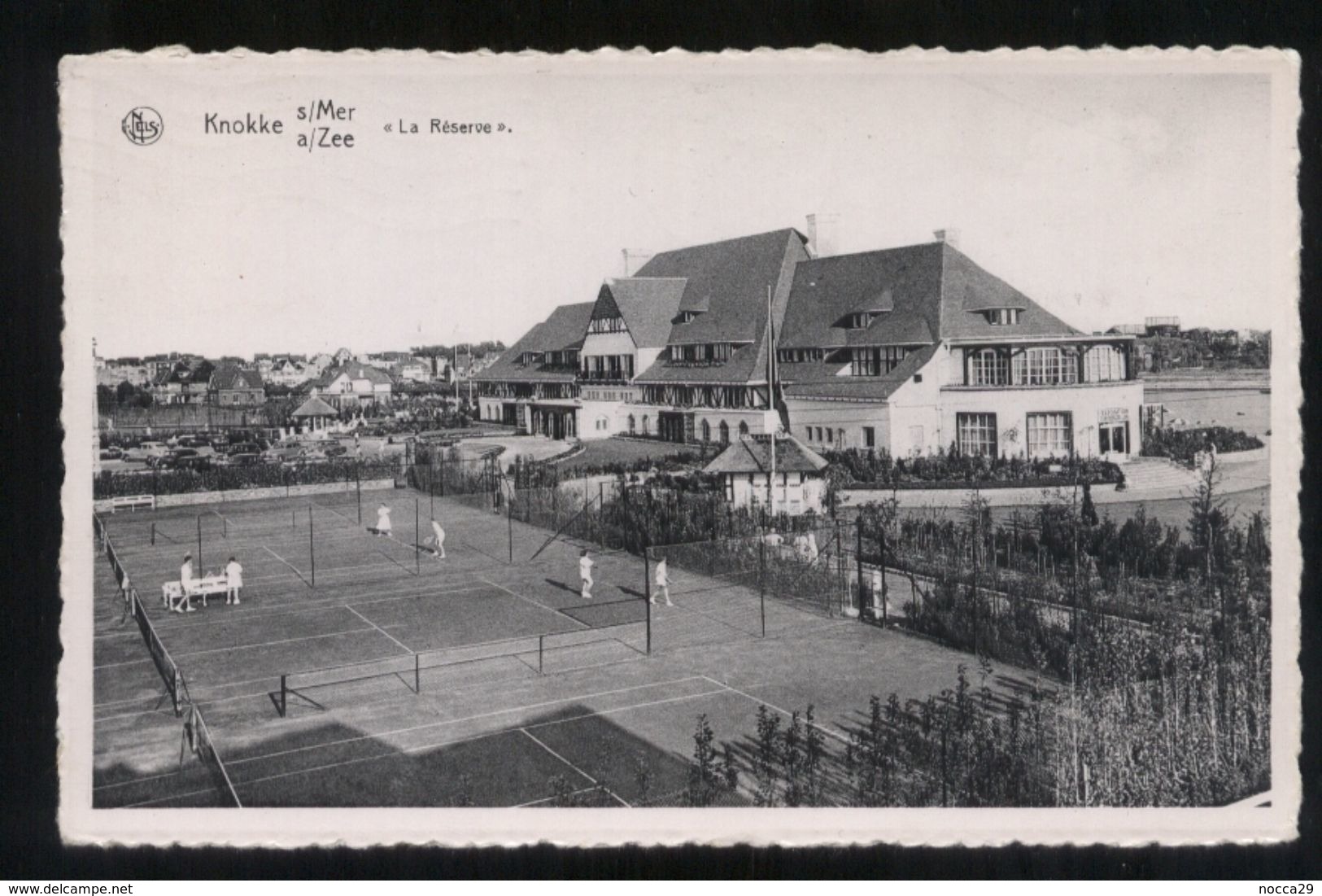 BELGIO - KNOKKE - 1951 - LA RESERVE - TENNIS - Knokke