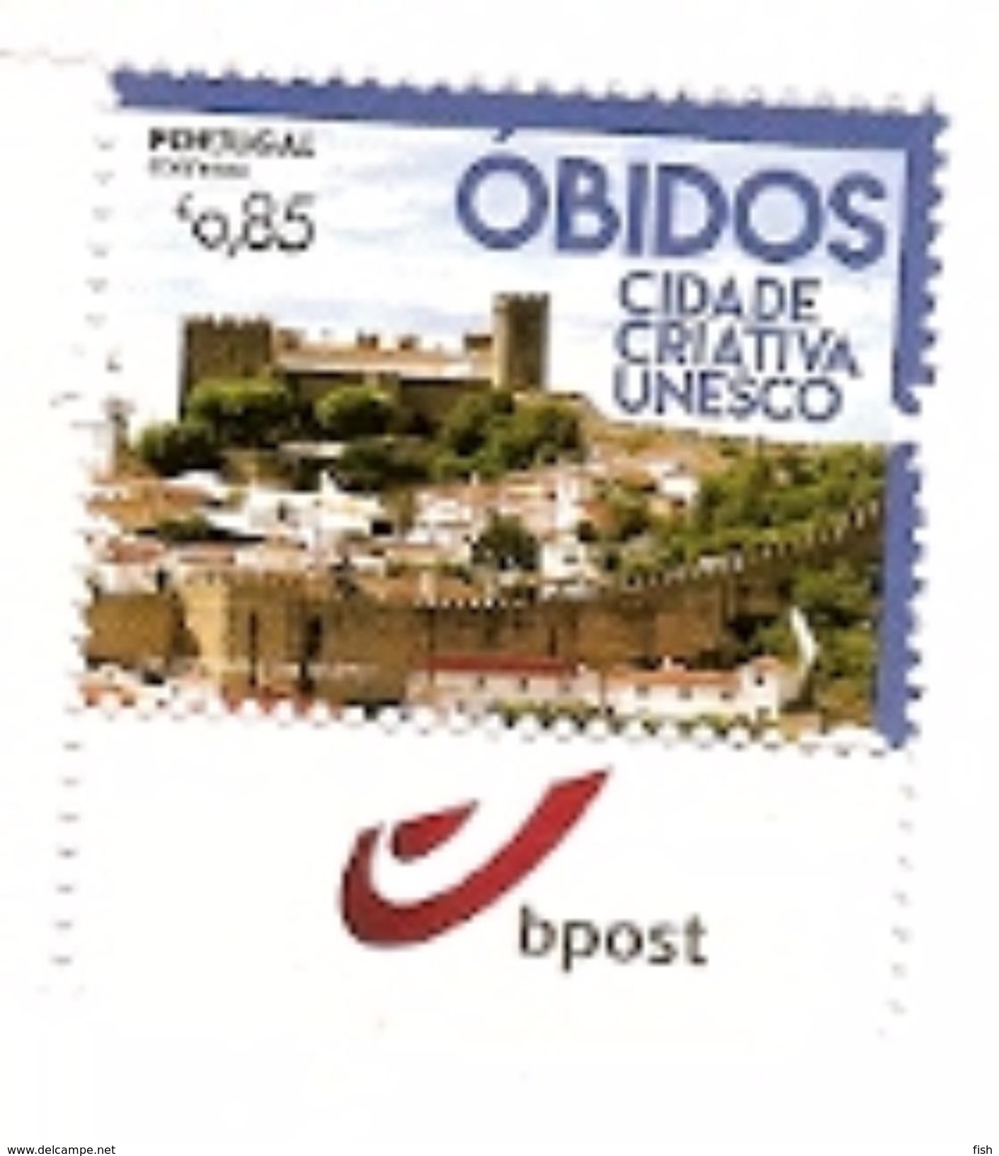 Portugal ** & Óbidos, Cidade Criativa Da UNESCO 2017 (6865) - Castelli