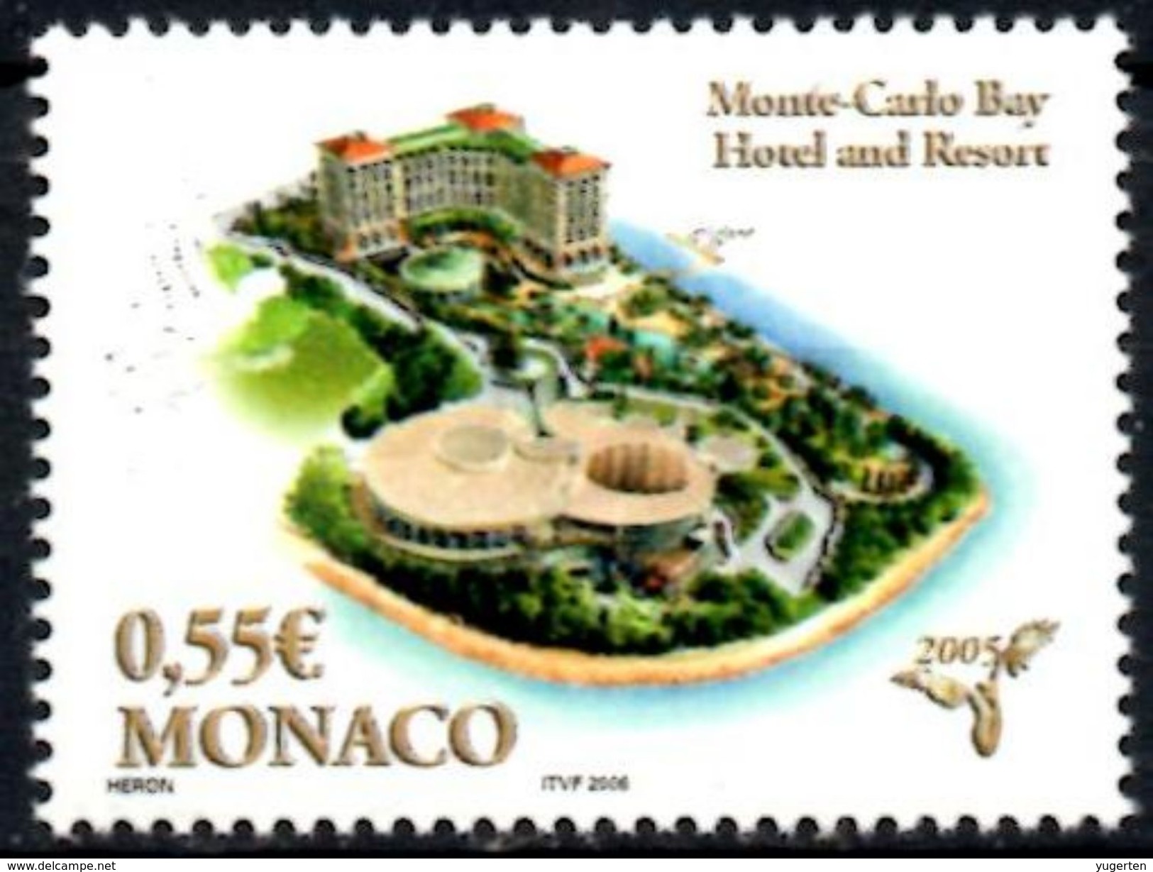 MONACO 2006 - 1v - MNH** Monte Carlo Bay - Hotel & Resort - Hotel- & Gaststättengewerbe