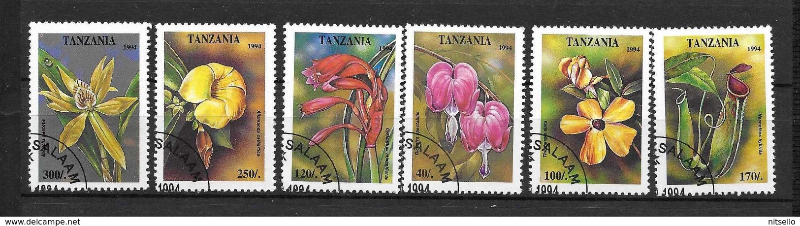 LOTE 1720  ///   (C015)  TANZANIA  FLORES       ¡¡¡¡¡¡ LIQUIDATION !!!!!! - Tanzania (1964-...)