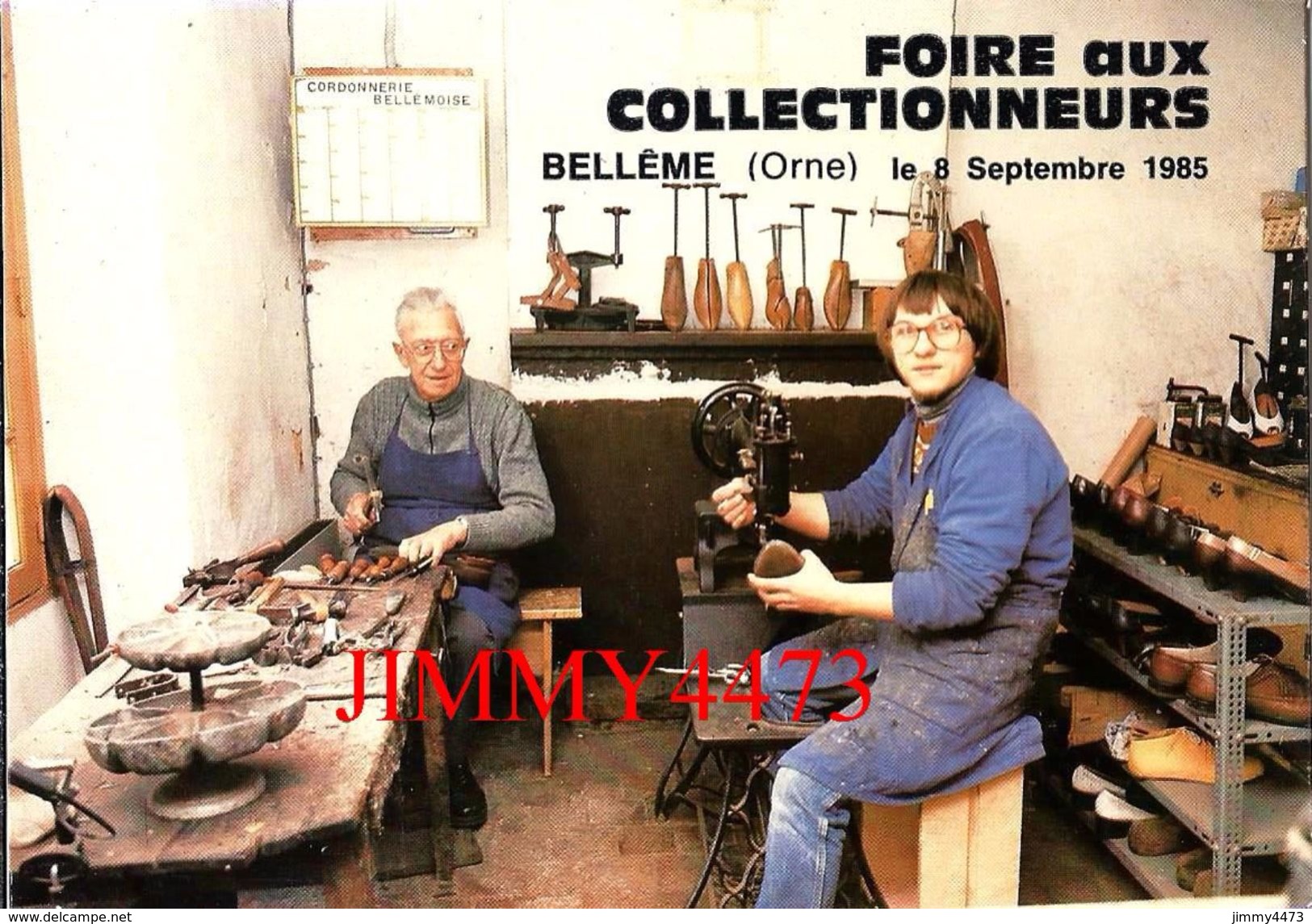 CPM - La Cordonnerie - FOIRE AUX COLLECTIONNEURS Sept. 1985 - BELLÊME 61 Orne - Edit. DIFFUSION - Scans Recto-Verso - Bourses & Salons De Collections