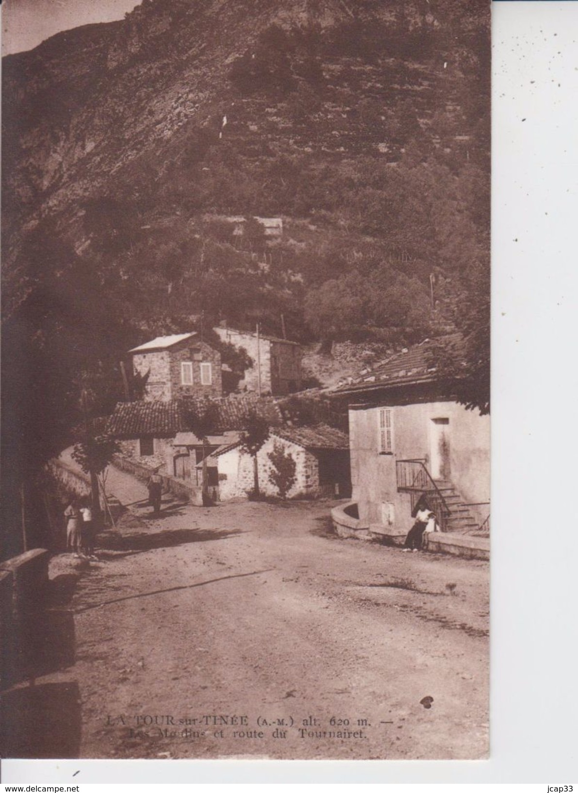 06 LA TOUR SUR TINEE  - Les Moulins Et Route Du Tournairet  - - Autres & Non Classés