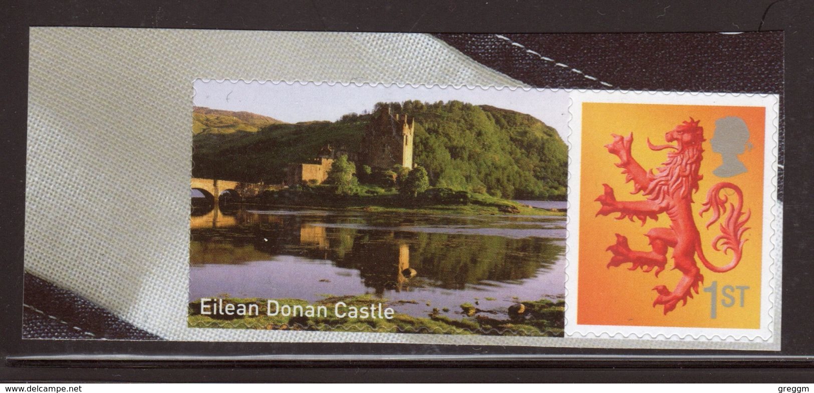 Great Britain Smiler Stamp Celebrating Glorious Scotland Eilean Donan Castle - Personalisierte Briefmarken
