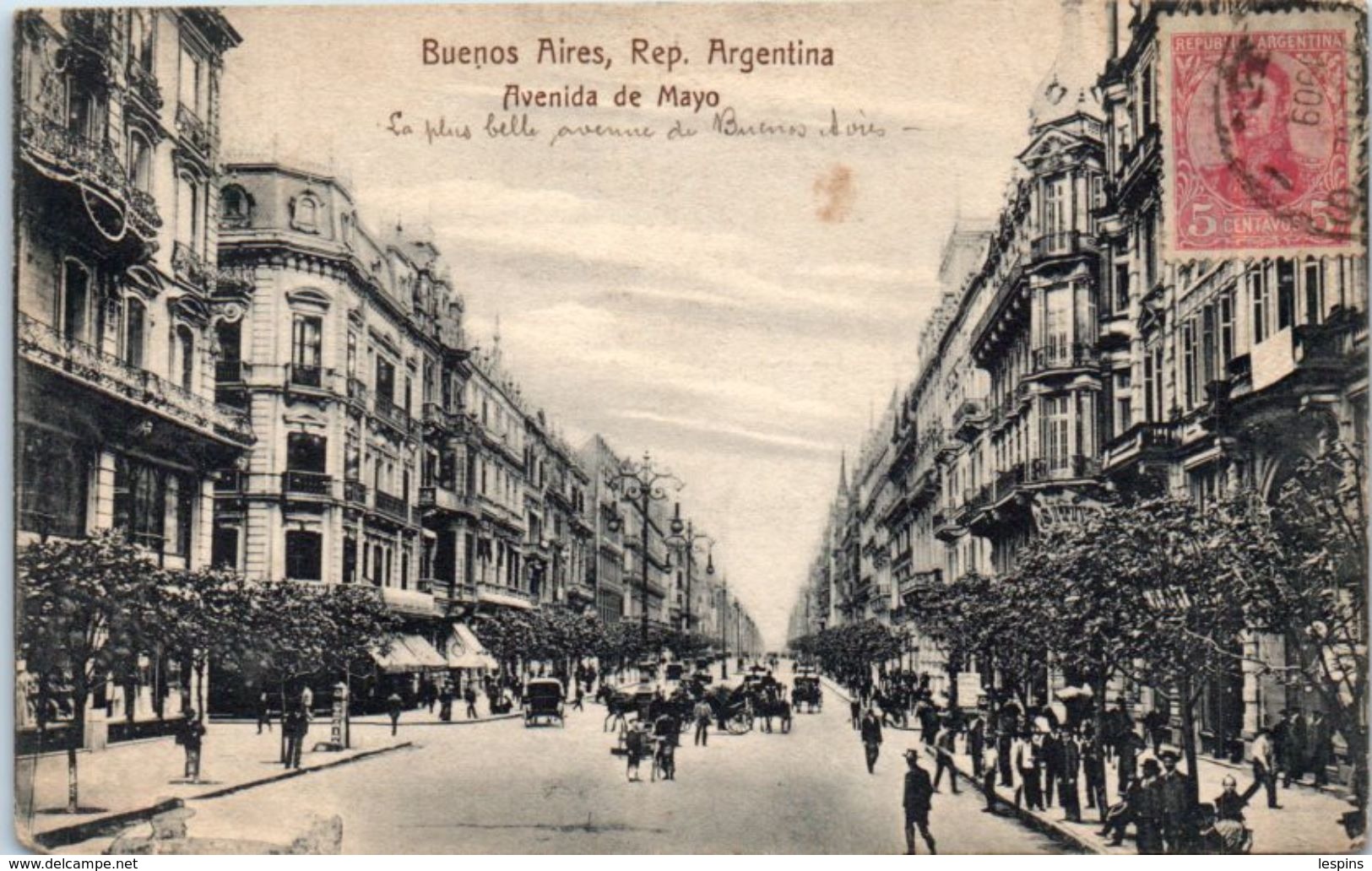 AMERIQUE -- ARGENTINE - BUENOS AIRES  -  Avenida De Mayo - Argentina