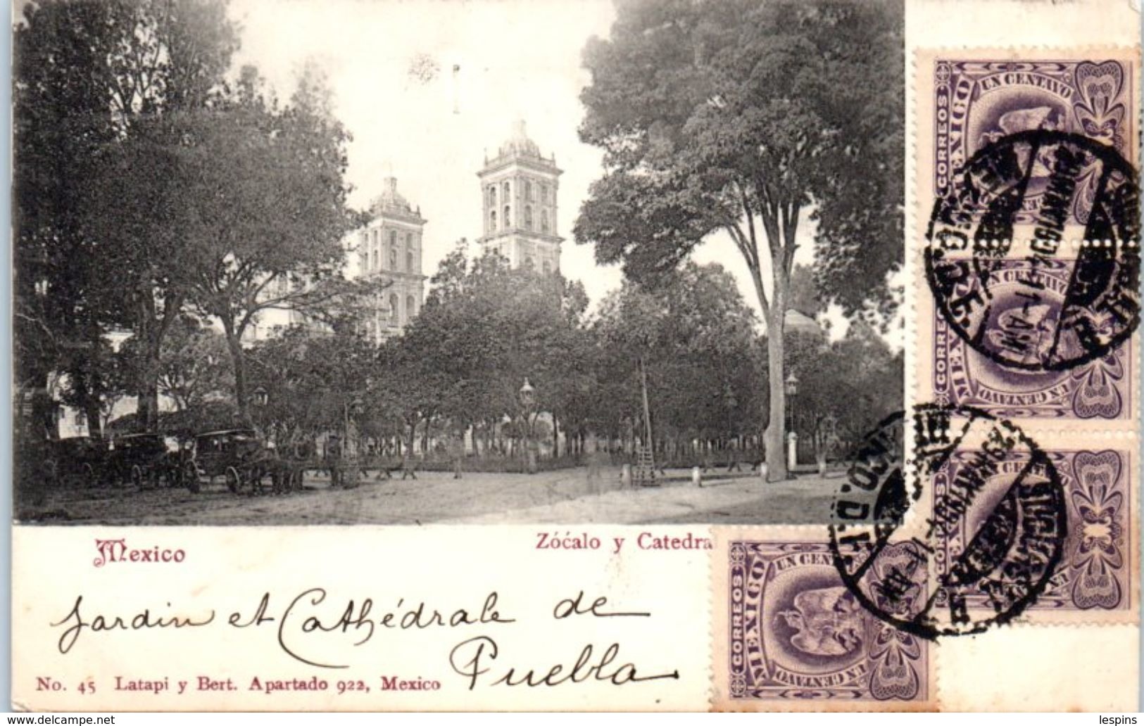 AMERIQUE -- MEXIQUE --  Mexico - Zocalo Y Ctedral - Mexique