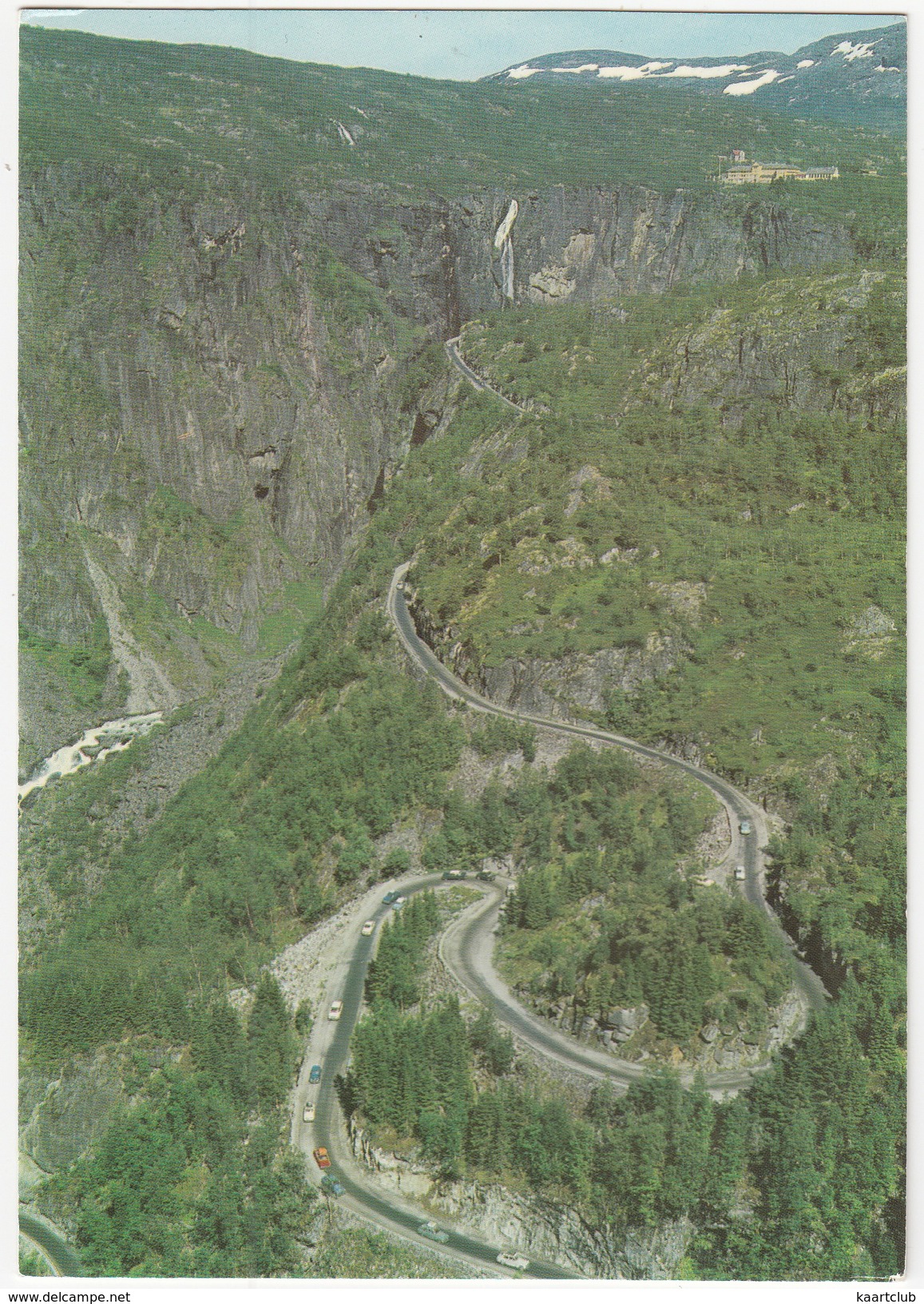 Through Mabodal Valley's Twisted Road, Towards The Fossli Hotel -  (Norge/Norway) - Noorwegen