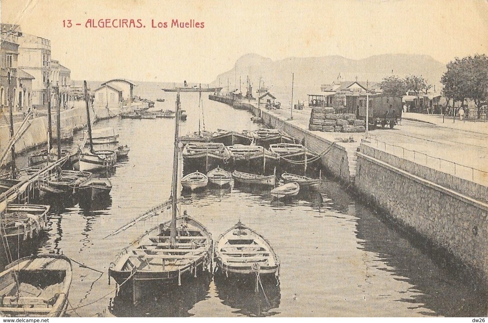 Algeciras (Algésiras) - Los Muelles, Barques De Pêche - Cádiz