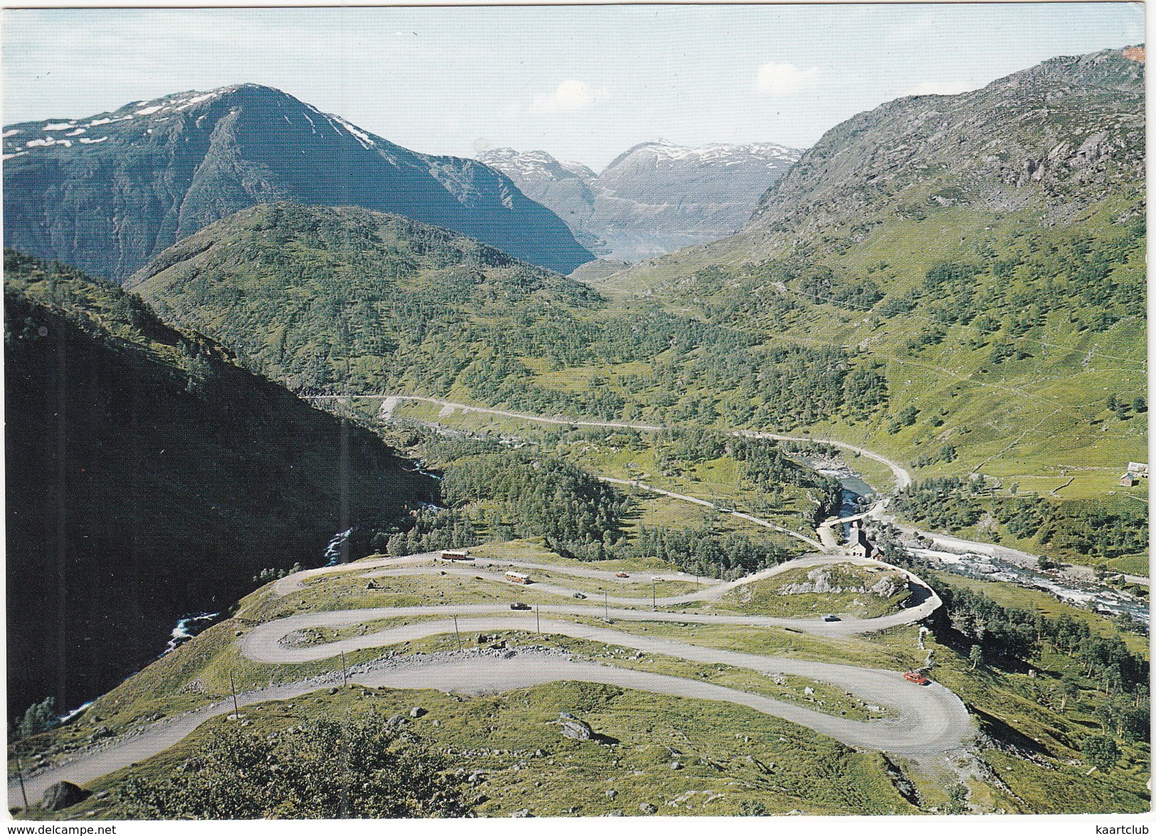 Austmannali, Roldal - Ruten Hardanger-Telemark - Hair-pin Bends Road -  (Norge/Norway) - Noorwegen