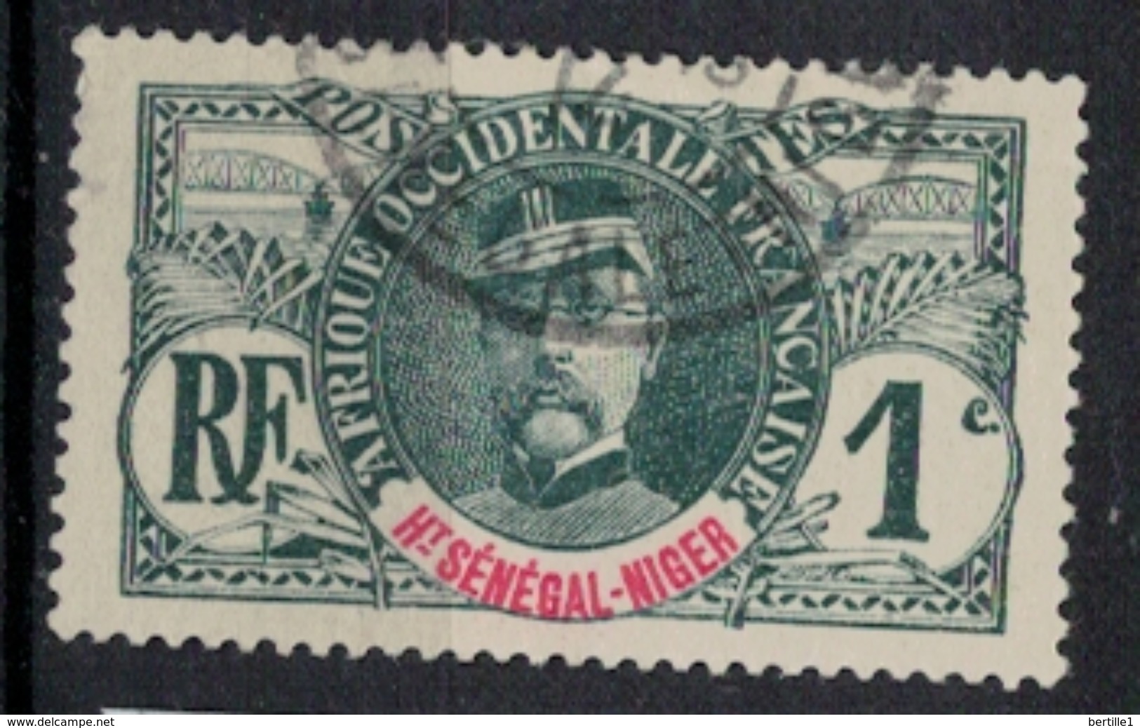 HAUT SENEGAL                  N°  YVERT        1    ( 2 )     OBLITERE       ( O   2/06 ) - Used Stamps
