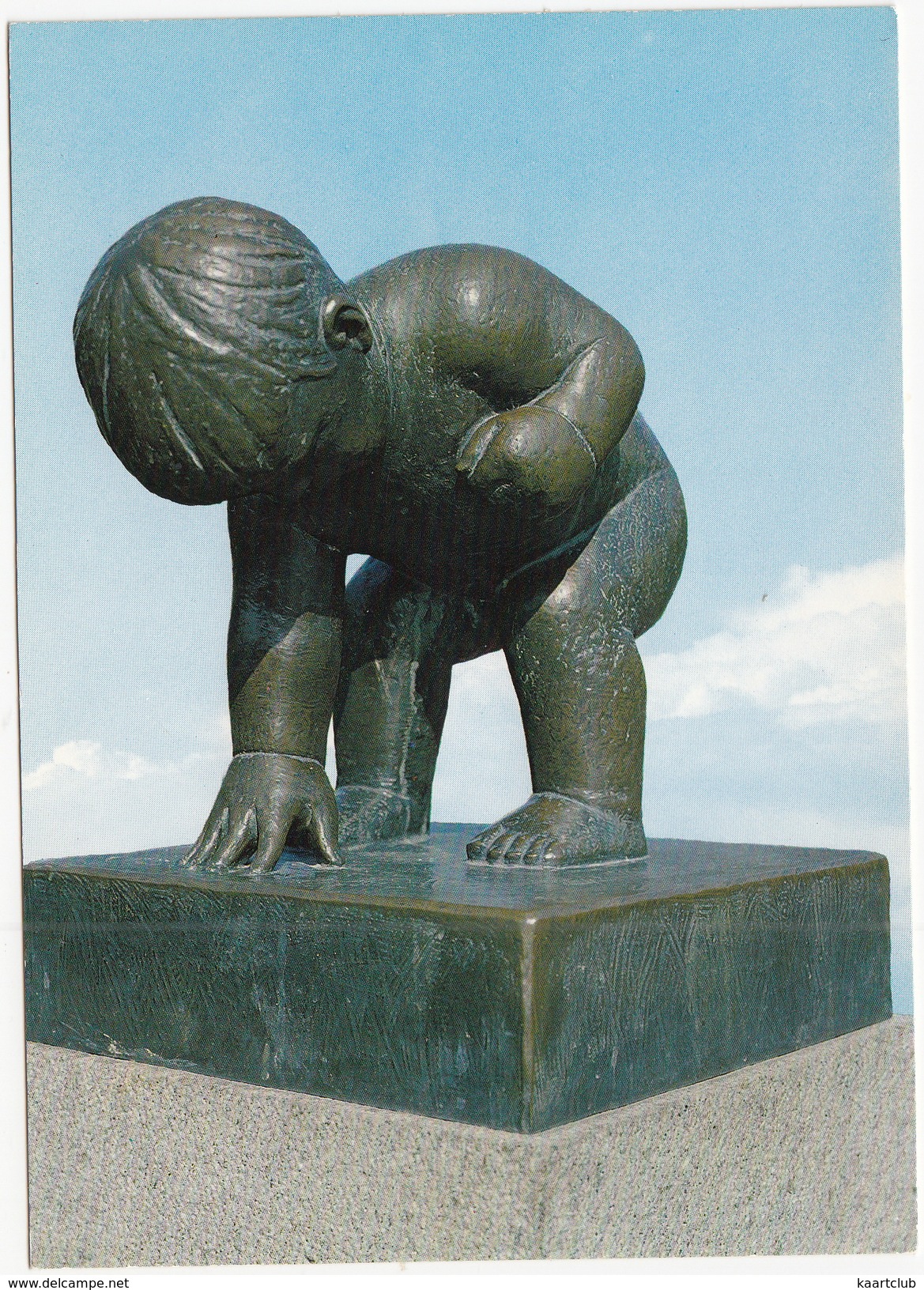 Oslo - Vigelandsparken - Bronze Kid - The Vigeland  Sculpture Park -  (Norge/Norway) - Noorwegen