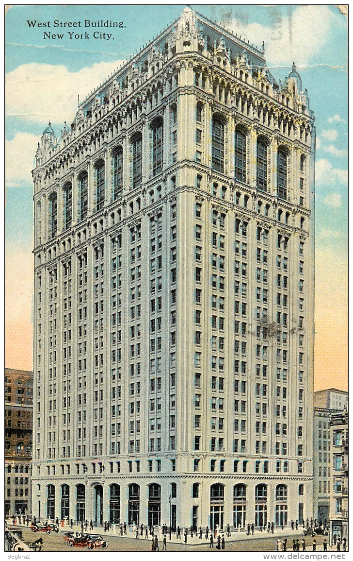 NEW YORK      WEST STREET  BUILDING - Autres Monuments, édifices