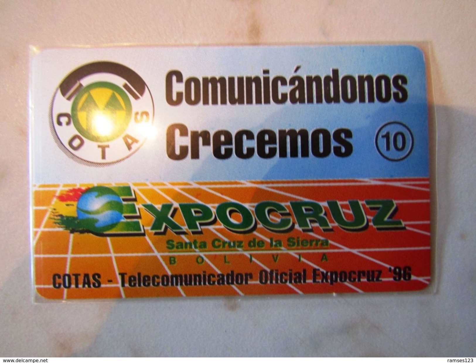 RARE  BOLIVIA  COTAS  Expocruz - Bolivie