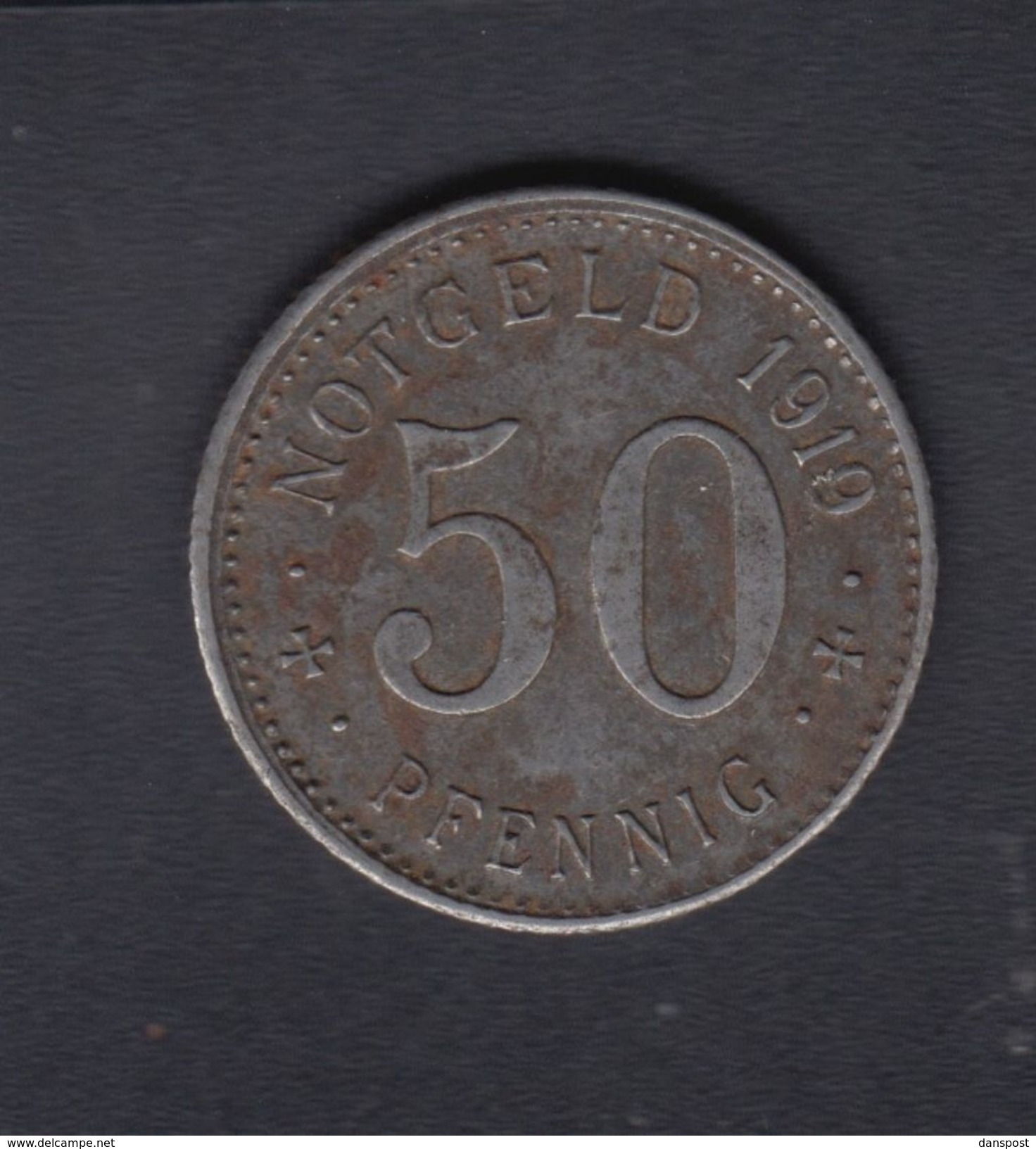 Stadtgeld Neheim Arnsberg 50 Pfennig 1919 - Notgeld
