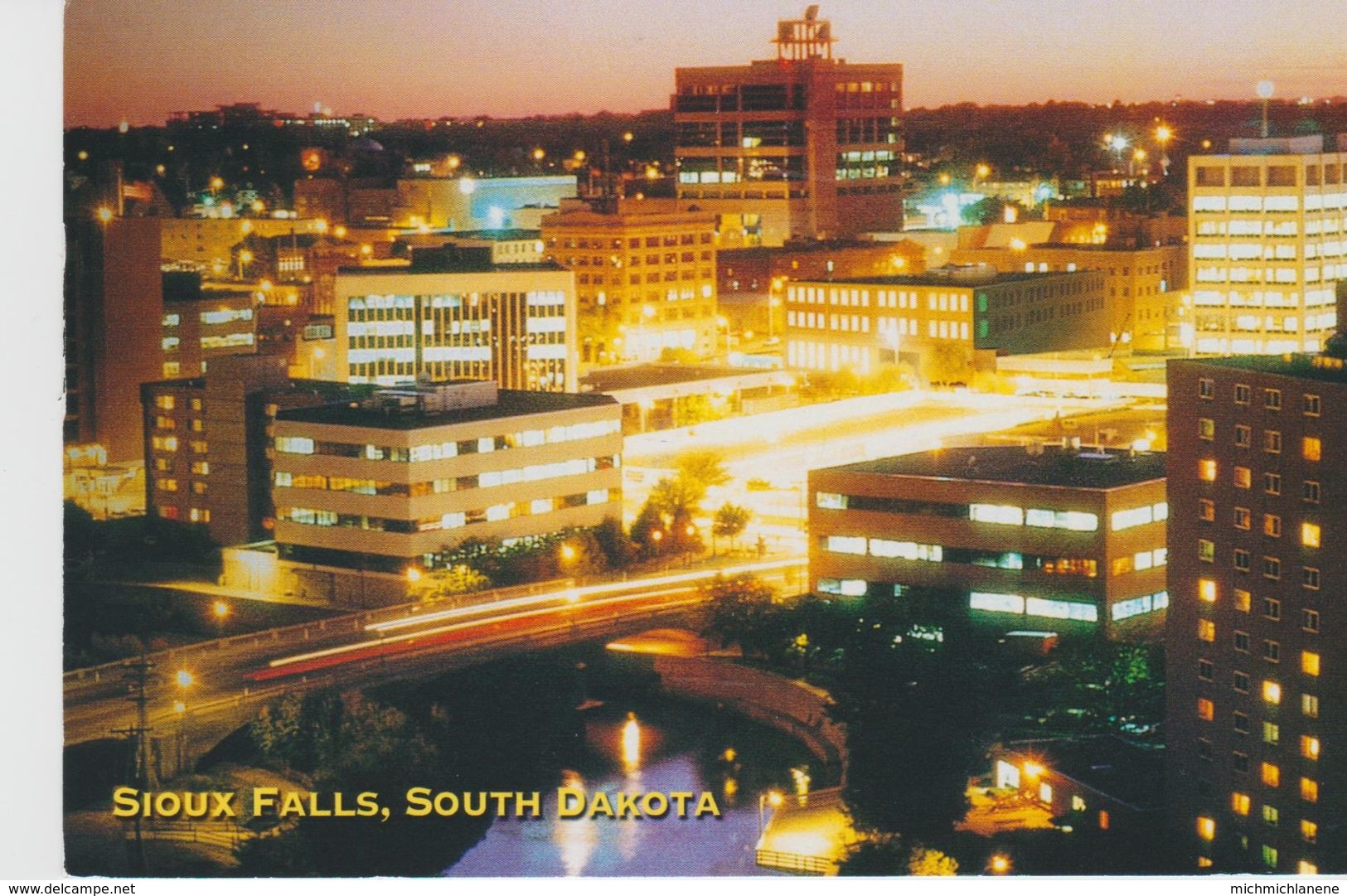 Skyline View Of SIOUX FALLS, SOUTH DAKOTA - Sioux Falls