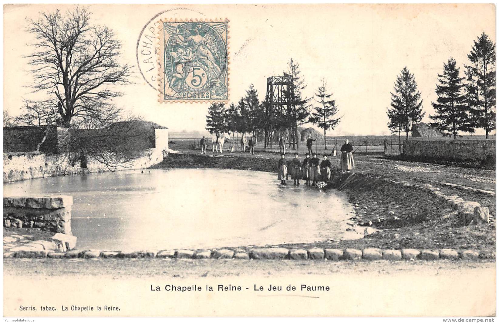 77 - SEINE ET MARNE / La Chapelle La Reine - 771586 - Le Jeu De Paume - La Chapelle La Reine