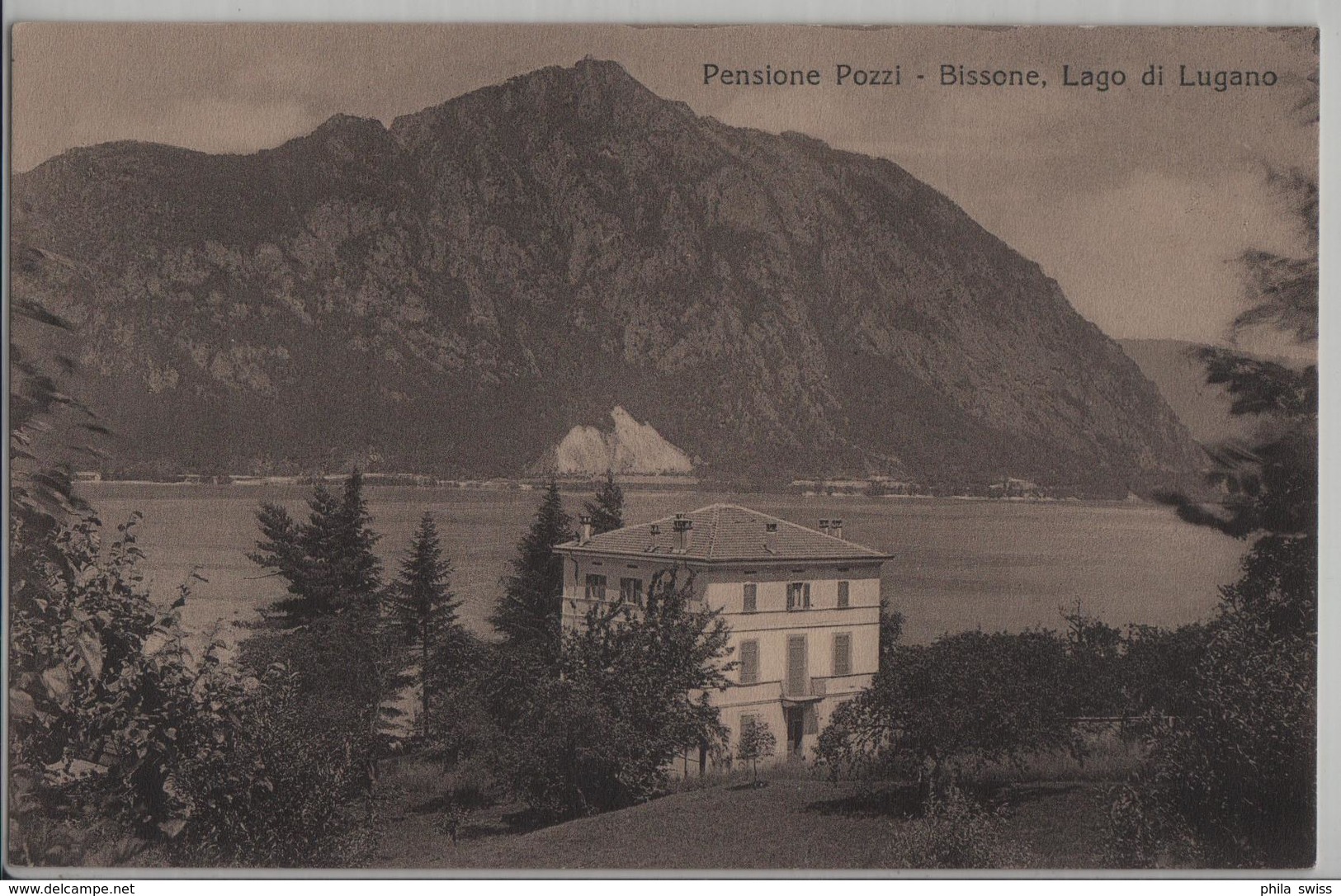 Pensione Pozzi - Bissone, Lago Di Lugano - Bissone