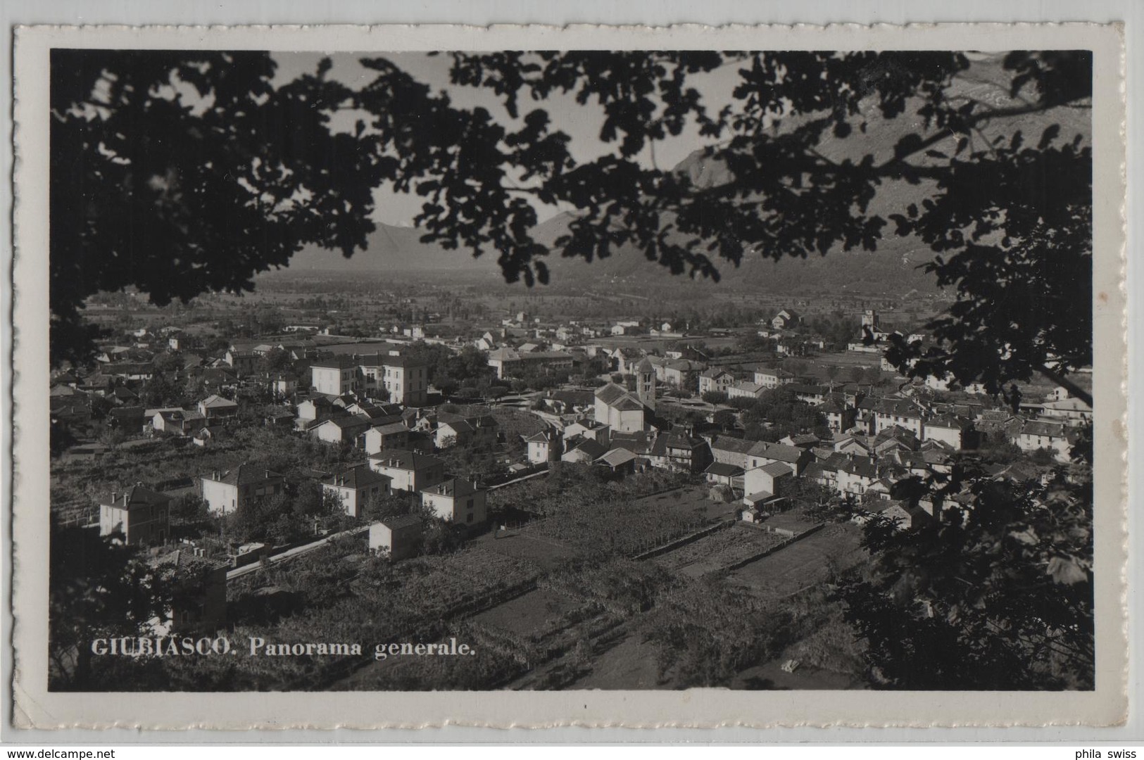 Giubiasco - Panorama Generale - Photo: E. Carpi - Giubiasco