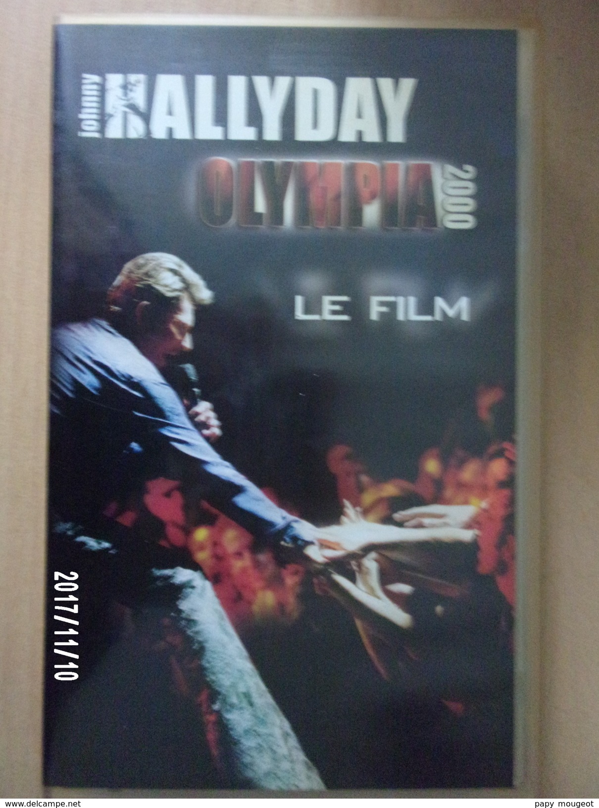 VHS - Johnny Hallyday Olympia 2000 - Conciertos Y Música