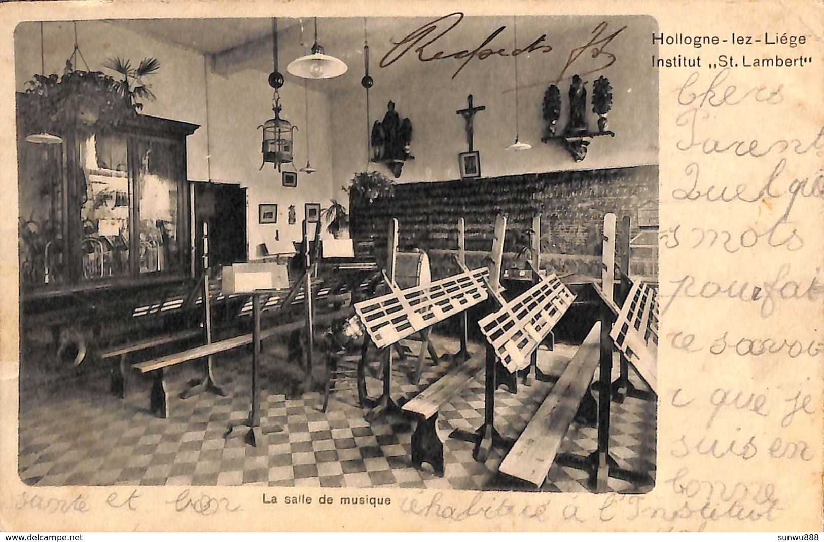 Hollogne Lez Liège - Institut St Lambert - La Salle Du Musique (précurseur) - Grâce-Hollogne