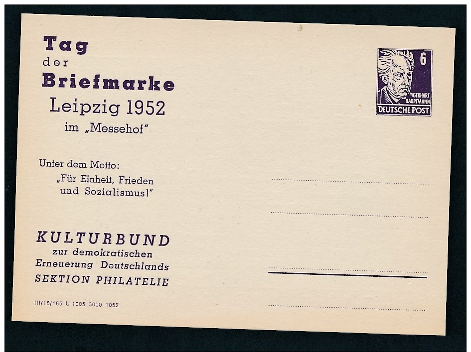 DDR  -PP Ganzsache   ( T8351 ) Siehe Scan ! - Privatpostkarten - Ungebraucht