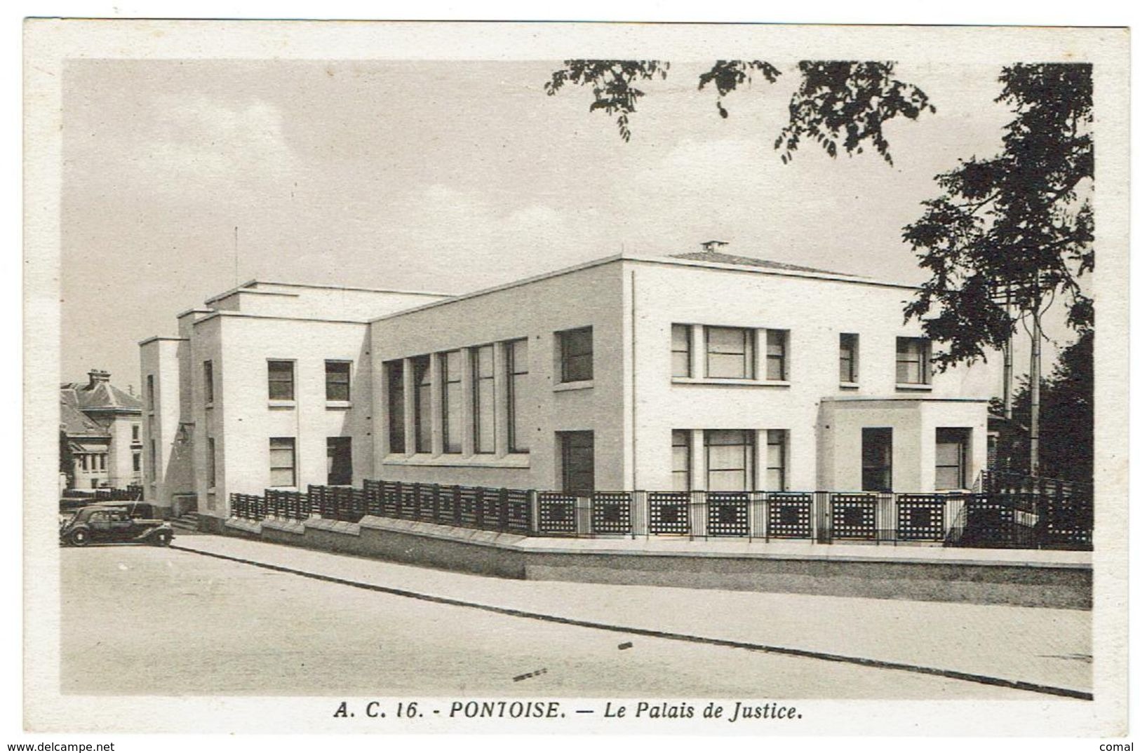 CPA -95 - PONTOISE - Palais De Justice - - Pontoise