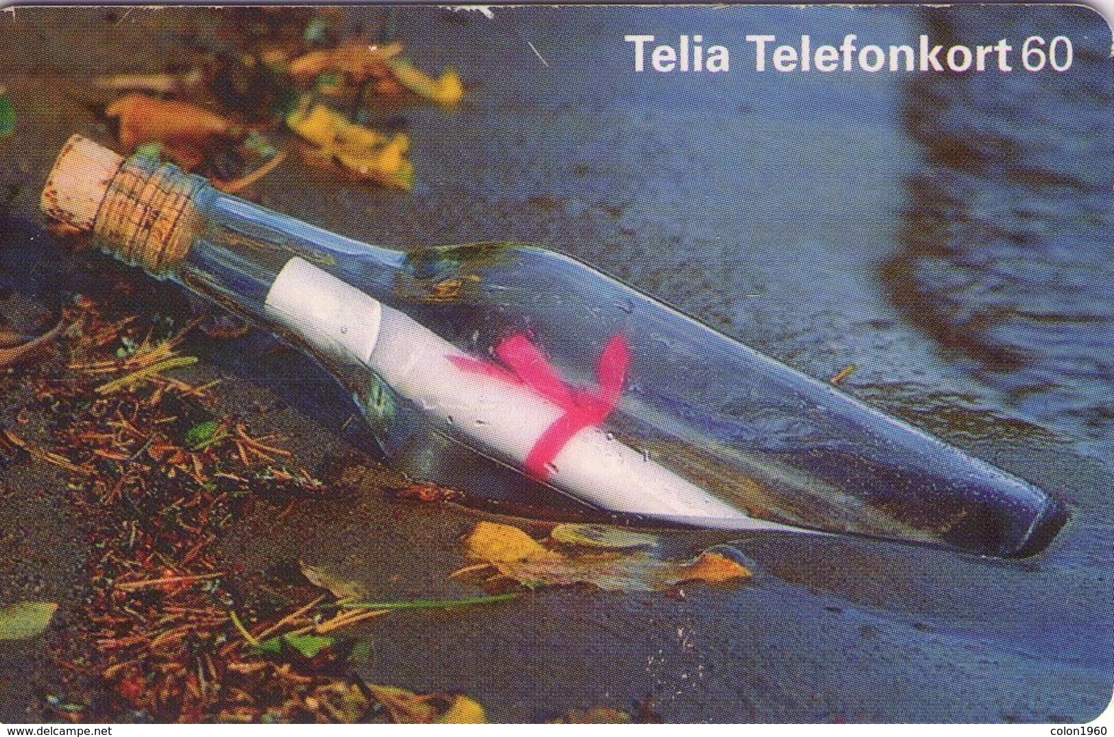 SUECIA. SE-TEL-060-0054. Message In A Bottle - Flaskpost. 1995-11. (474) - Schweden