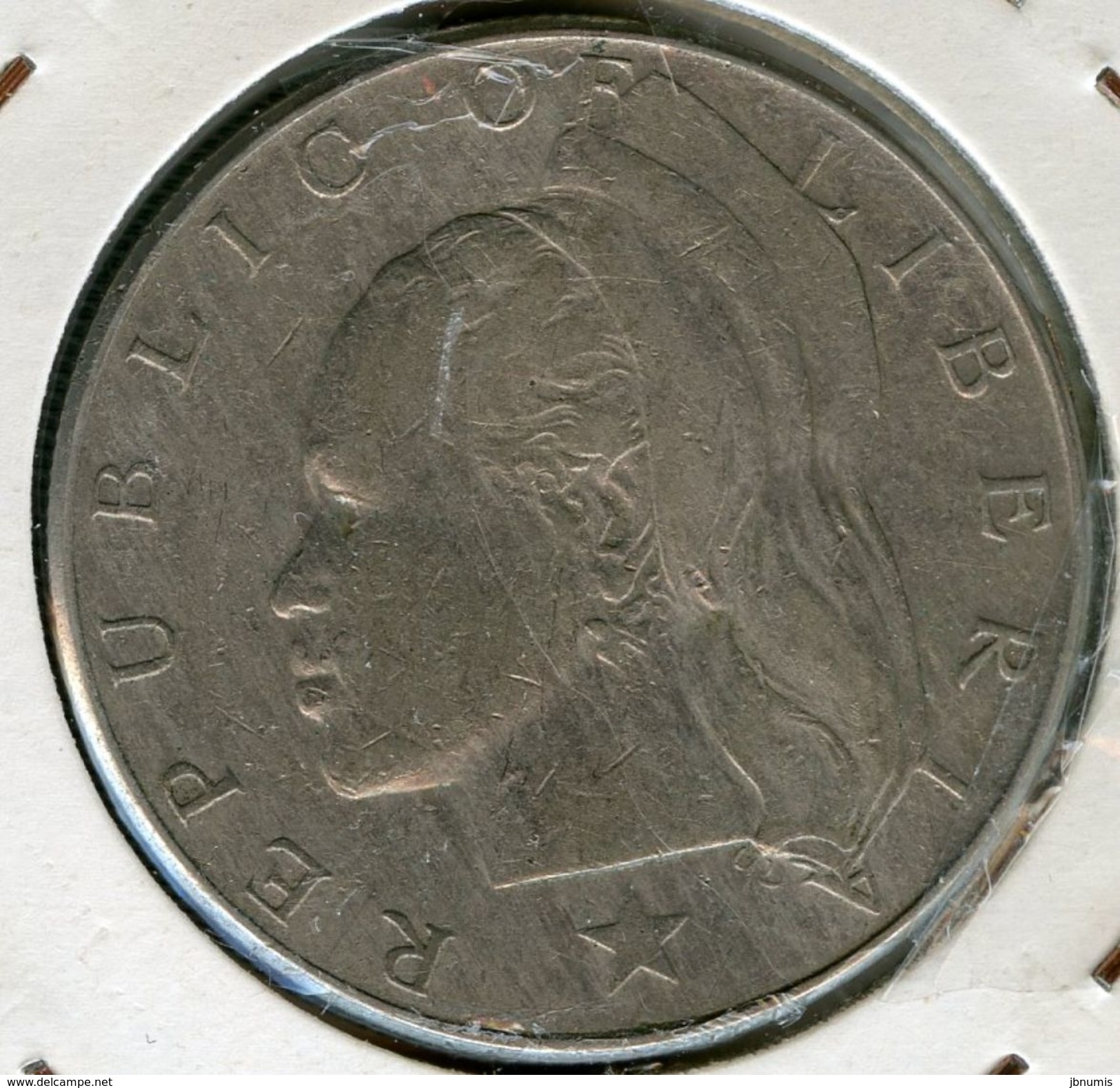 Liberia 1 Dollar 1970 KM 18a.2 - Liberia
