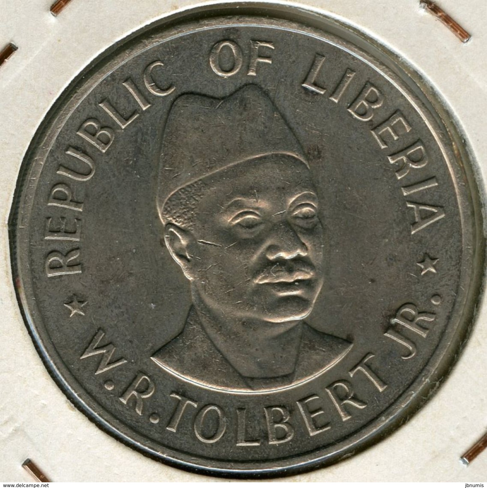 Liberia 1 Dollar 1976 KM 32 - Liberia