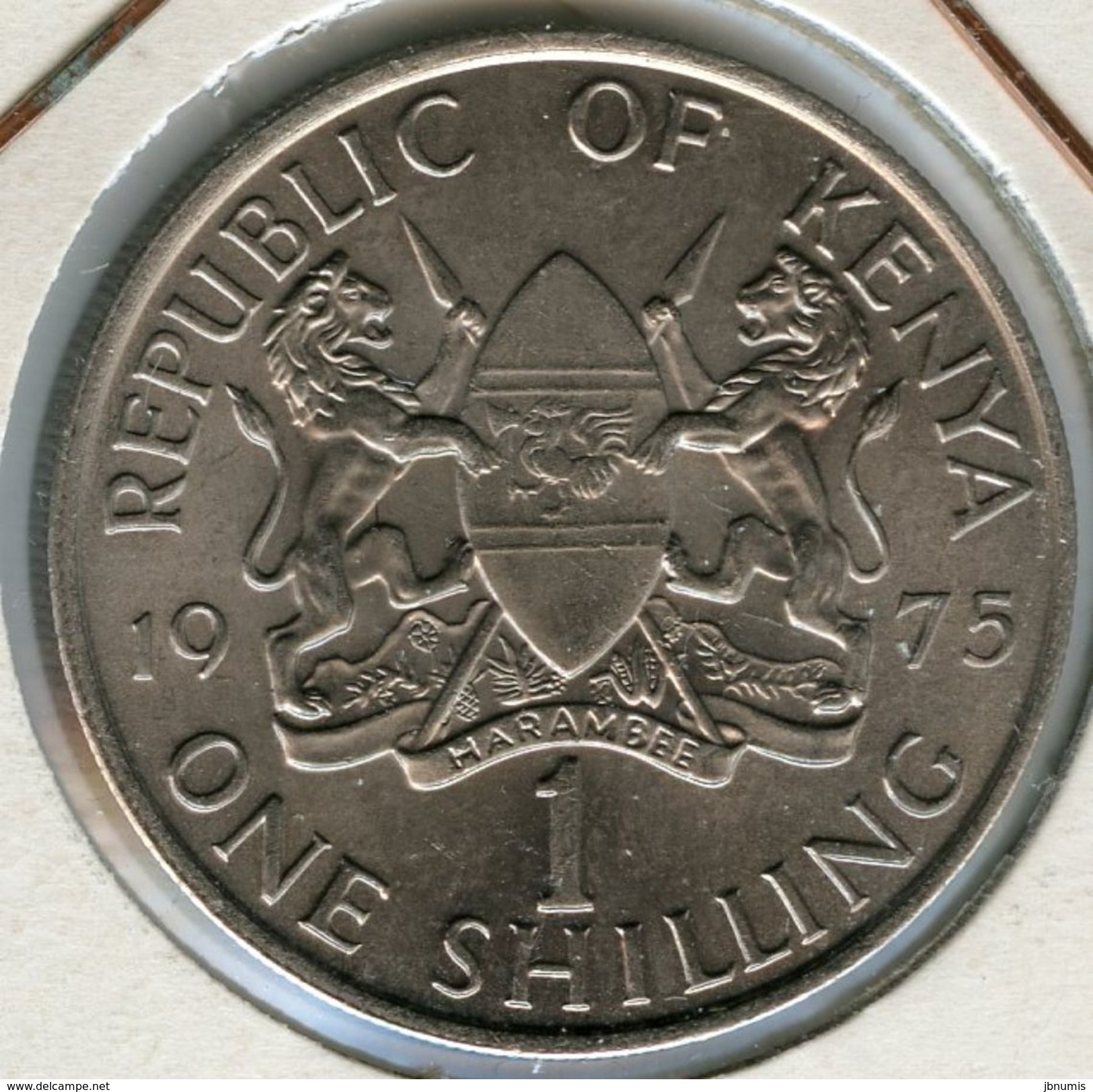 Kenya 1 Shilling 1975 KM 14 - Kenya