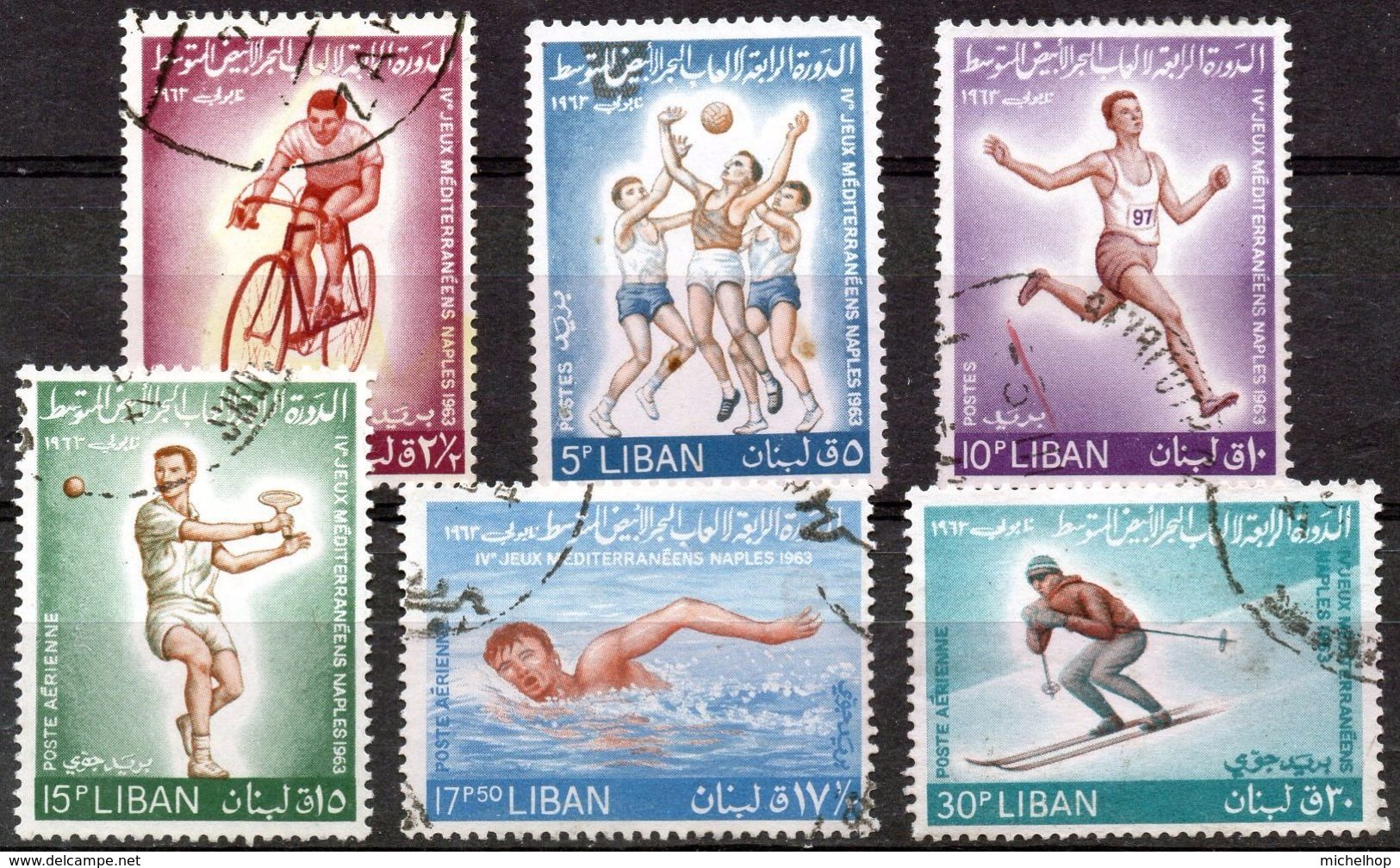 LIBAN - 1963 - 4ème Jeux Méditerranéens - Oblitérés - Used - Lebanon