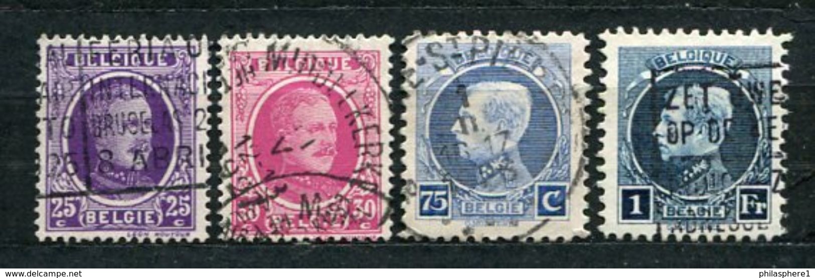 Belgien Nr.187/90        O  Used       (738) - 1922-1927 Houyoux