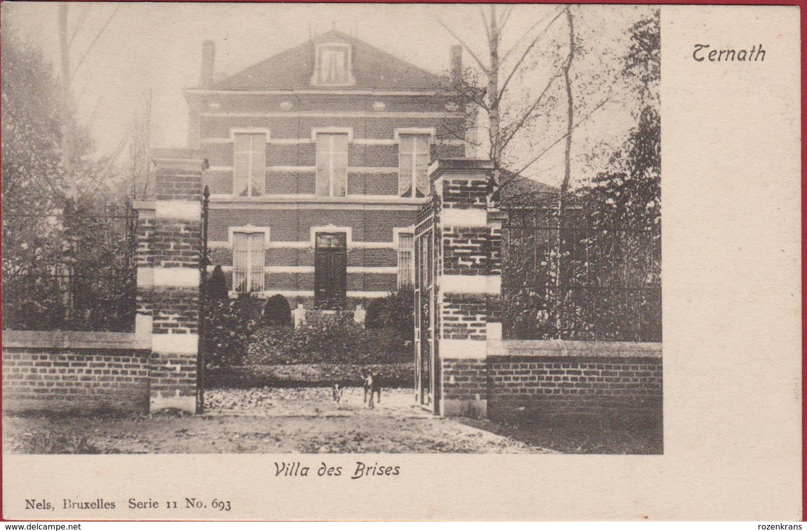 Ternat Ternath Villa Des Brises ZELDZAAM Geanimeerd Met Honden (in Zeer Goede Staat) - Ternat