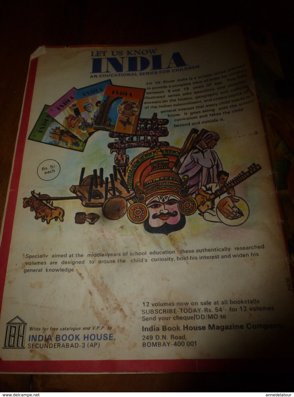 1978 DASHARATHA  The Story Of Rama's Father  , India Book House Magazine Company BOMBAY - Andere Uitgevers