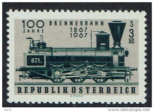 Österreich,  "100 Jahre Brennerbahn",  Mi Nr 1245,   Feinst Postfrisch - Unused Stamps