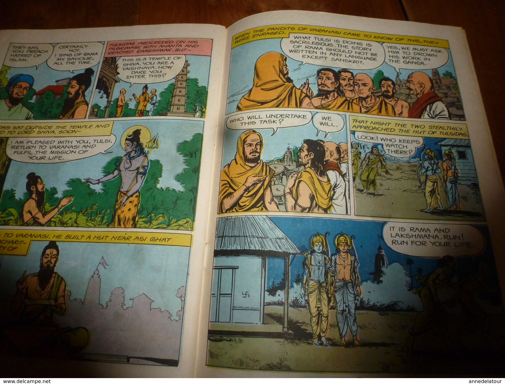 1977 TULSIDAS : Writen by Suresh Chandra Sharma,  illust. by V. B. Khalap