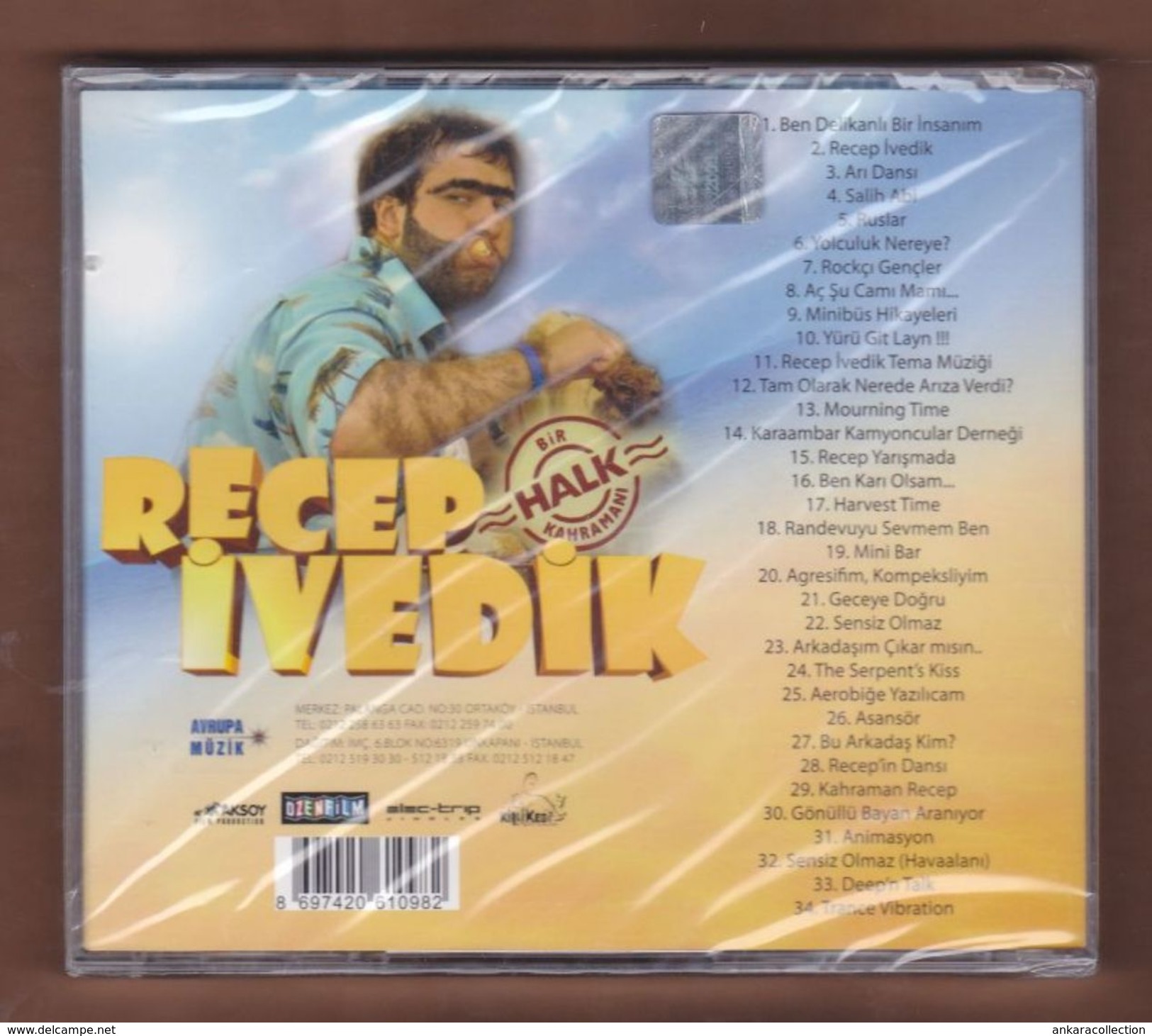 AC - şahan Gökbakar Recep Ivedik BRAND NEW TURKISH MUSIC CD - World Music